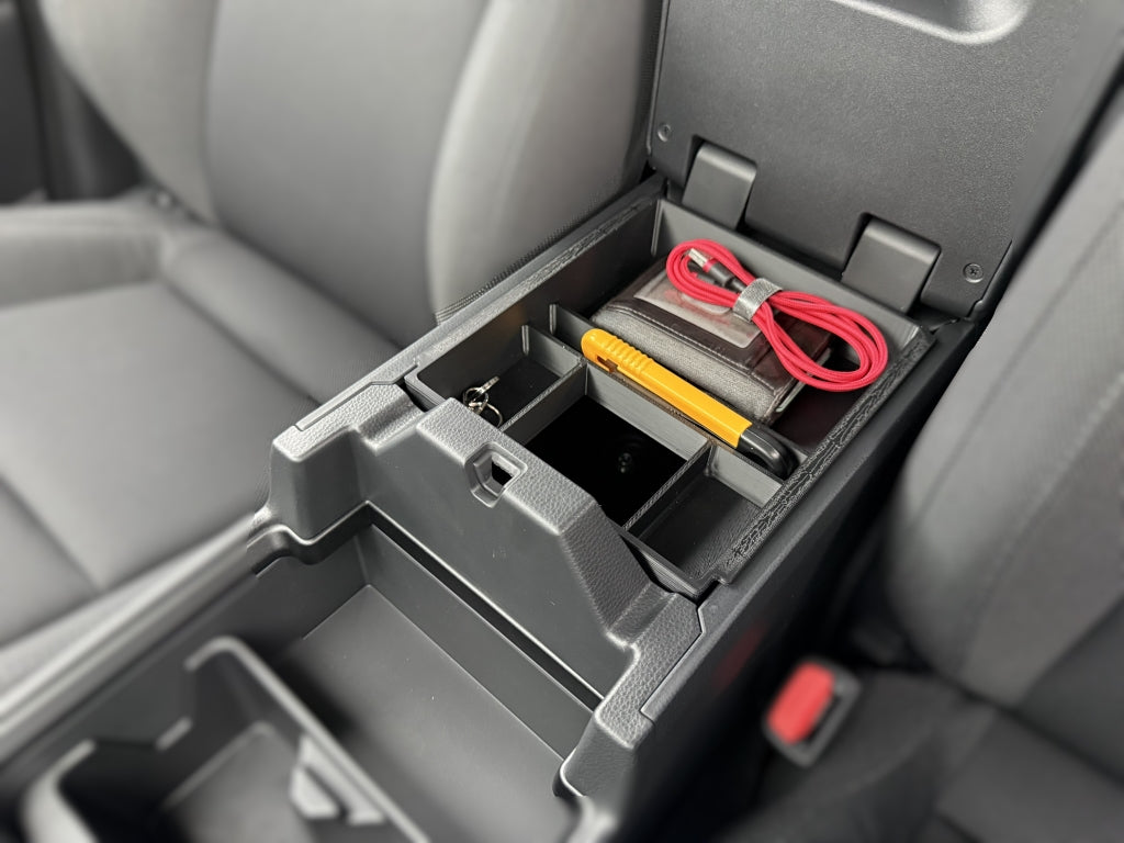 Toyota Hilux N90 Console Organiser – MY26+ Storage Solution (MY26 - Late 2025+/2026+ SR5, Rogue and Rugged X N90)