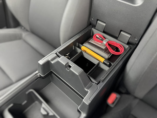 Toyota Hilux N90 Console Organiser – MY26+ Storage Solution (MY26 - Late 2025+/2026+ SR5, Rogue and Rugged X N90)